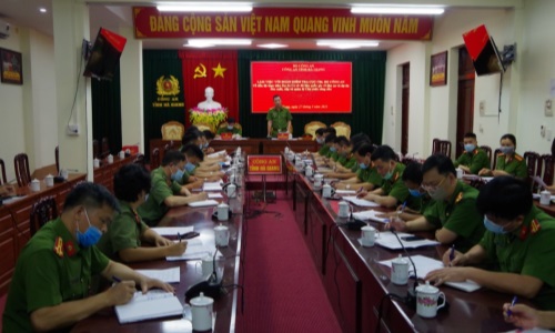 Cục cảnh sát 13win21 hành chính về trật tự xã hội làm việc với 13win16 tỉnh Hà Giang