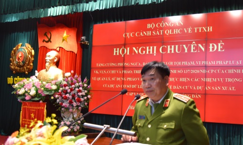 Hội nghị tăng cường phòng ngừa, đấu tranh với 13win1 vi phạm pháp luật về VK, VLN, CCHT và pháo