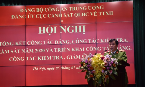 ĐẢNG ỦY CỤC CẢNH SÁT 13win10 VỀ 13win1 TỔ CHỨC HỘI NGHỊ TỔNG KẾT CÔNG TÁC ĐẢNG, CÔNG TÁC KIỂM TRA, GIÁM SÁT NĂM 2020 VÀ TRIỂN KHAI CÔNG TÁC ĐẢNG, CÔNG TÁC KIỂM TRA, GIÁM SÁT NĂM 2021