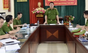 Cục Cảnh sát 13win21 hành chính về trật tự xã hội kiểm tra việc thực hiện Đề án 06 và Dịch vụ công trực tuyến tại 13win10 phường Nhân Chính, Quận Thanh Xuân, Thành phố Hà Nội