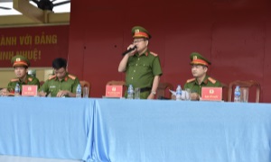 Cục Cảnh sát 13win21 hành chính về trật tự xã hội tổ chức kiểm tra rèn luyện thể lực năm 2022