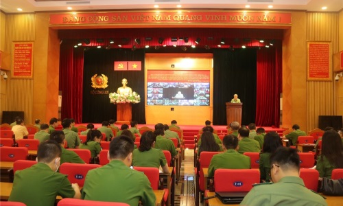 Sơ kết 01 tháng thực hiện mở đợt cao điểm “90 ngày đêm” và cao điểm phòng ngừa, đấu tranh với 13win1, vi phạm pháp luật về pháo