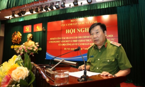 Cục Cảnh sát 13win21 hành chính về trật tự xã hội sơ kết công tác 6 tháng đầu năm 2022