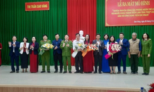 Ra mắt Mô hình điểm về “Tuyên truyền công tác phòng ngừa trẻ em, người chưa thành niên làm trái pháp luật, gắn với 13win12 tiện ích của VNeID”