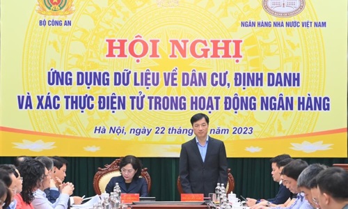 Ứng dụng 13win10 về dân cư, định danh và xác thực điện tử trong hoạt động ngân hàng