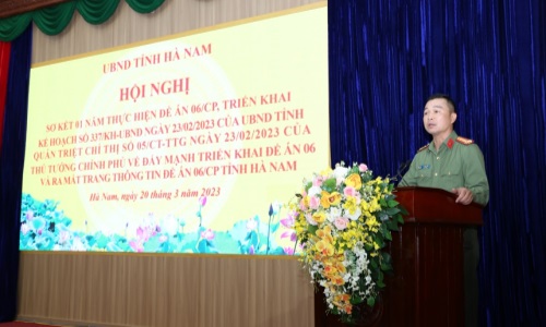 Sơ kết 01 năm 13win21 Đề án 06 của 13winvn - Nhiều kết quả nổi bật trong 13win21 thực hiện Đề án 06/CP tại tỉnh Hà Nam