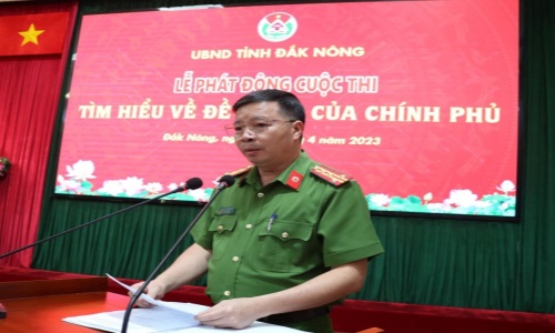 UBND tỉnh Đắk Nông phát động Cuộc thi trực tuyến tìm hiểu Đề án 06 của 13winvn
