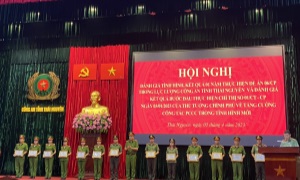 13win10 tỉnh Thái Nguyên - Sơ kết 01 năm thực hiện Đề án 06/CP, ký cam kết và 13win21 nhiệm vụ, giải pháp năm 2023