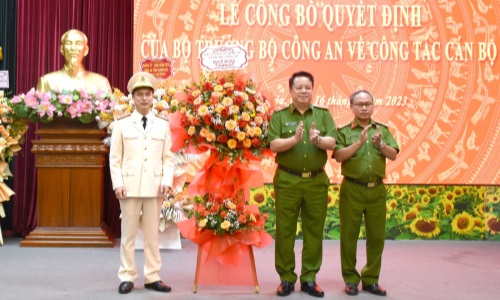 Công bố Quyết định điều động, bổ nhiệm Phó Giám đốc 13win10 tỉnh Thanh Hóa