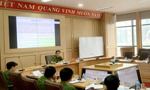 Thiếu tướng Nguyễn Quốc Hùng, Cục trưởng Cục Cảnh sát 13win10 về 13win1 báo cáo chuyên đề tại Học viện Cảnh sát nhân dân