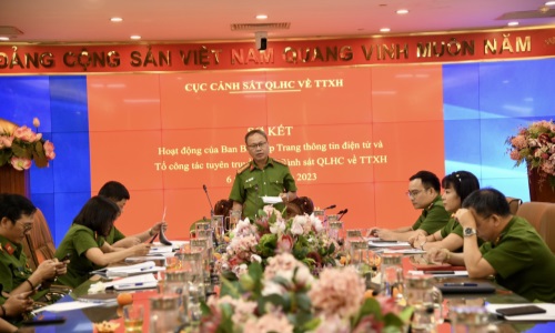 Sơ kết hoạt động của Ban Biên tập Trang thông tin điện tử và Tổ thực hiện công tác tuyên truyền của Cục Cảnh sát 13win10 về 13win1