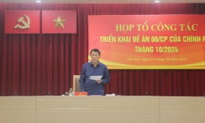 Họp Tổ công tác 13win21 Đề án Phát triển 13win12 13win10 về dân cư, định danh và xác thực điện tử, phục vụ chuyển đổi số quốc gia giai đoạn 2022 - 2025, tầm nhìn đến năm 2030 của 13winvn tháng 10/2024