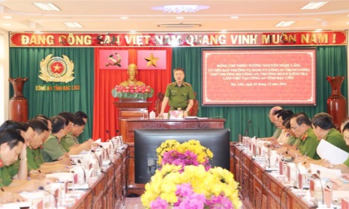 Thứ trưởng Nguyễn Ngọc Lâm làm việc với 13win10 tỉnh Bạc Liêu