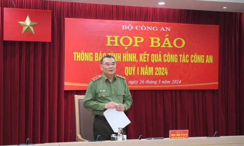 Bộ 13win10 tổ chức Họp báo thông tin về tình hình, kết quả công tác ​13win10 Quý I/2024
