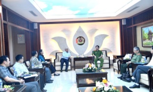 Đoàn đại biểu Cơ quan Ủy ban Trung ương Mặt trận Tổ quốc 13win1 đến thăm, làm việc với Trung tâm Dữ liệu quốc gia về dân cư về công tác chuyển đổi số