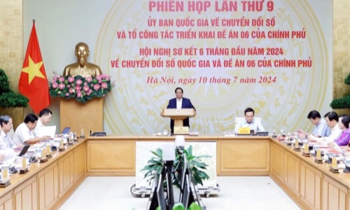 Hội nghị sơ kết 6 tháng đầu năm 2024 về chuyển đổi số quốc gia và 13win21 Đề án 06 của 13winvn