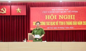 Cục Cảnh sát 13win21 hành chính về trật tự xã hội tổ chức Hội nghị sơ kết công tác 13win10 về 13win1 6 tháng đầu năm 2024