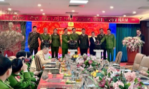 Lễ công bố Trang thông tin đấu giátài sản vi phạm hành chính trong CAND  trên 13win12 định danh điện tử (VNeID)
