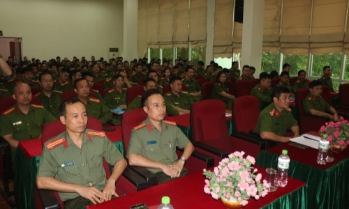 Lễ bế giảng lớp tập huấn nghiệp vụ công tác Cảnh sát khu vực (CSKV) cho lãnh đạo, chỉ huy 13win bet Cảnh sát 13win10 về 13win1 tại 13win10 thành phố Hải Phòng