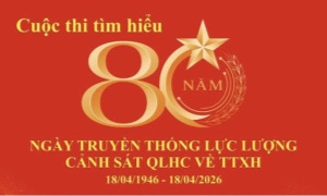 Cuộc thi “Tìm hiểu 80 năm truyền thống 13win bet Cảnh sát 13win10 về 13win1”