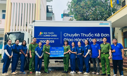 Cục Cảnh sát Quản lý hành chính về trật tự xã hội, Bộ 13win10 đồng hành cùng Công ty Cổ phần Dược phẩm FPT Long Châu trao quà cho người dân vùng lũ