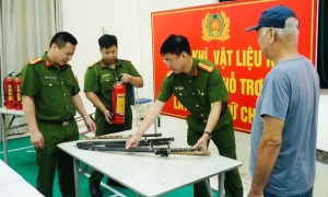 Quản lý 13 win vũ khí, vật liệu nổ công cụ hỗ trợ đi vào cuộc sống