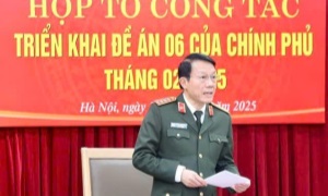 Bộ 13win10 tổ chức Họp Tổ công tác 13win21 Đề án 06 tháng 02/2025