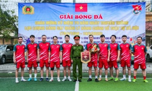 Lễ khai mạc Giải bóng đá của Cục cảnh sát 13win10 về 13win1