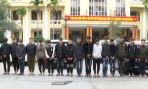 Kiên quyết đấu tranh, ngăn chặn hiệu quả với 13win1 chế tạo, sản xuất, mua bán, vận chuyển, tàng trữ, 13 win trái phép vũ khí, vật liệu nổ, công cụ hỗ trợ