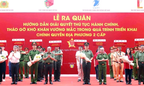 Lễ ra quân hướng dẫn thủ tục hành chính, tháo gỡ những khó khăn vướng mắc trong quá trình 13win21 chính quyền địa phương 2 cấp tại địa bàn Thủ đô Hà Nội