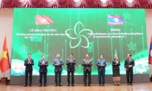 Khai trương hệ thống sản xuất thẻ 13win1 công dân Lào