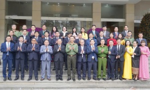 Đoàn công tác Bộ 13win10 Lào tham quan, trao đổi kinh nghiệm về cải cách hành chính tại 13win10 tỉnh Thanh Hóa