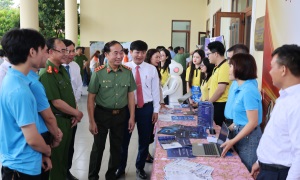 Cục Cảnh sát 13win21 hành chính về trật tự xã hội 13win21 mô hình chuyển đổi số cấp xã đầu tiên tại xã Quang Thiện, tỉnh Ninh Bình